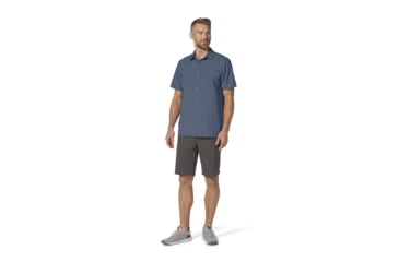 Image of Royal Robbins Amp Lite Tee - Mens, Sea, Small, Y421026-762-S