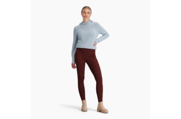 Image of Royal Robbins Backcountry Pro Winter Legging - Womens, Dark Mahogany, Small, Y314005160S