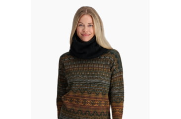 Image of Royal Robbins Baylands Cowl Scarf - Womens, Jet Black, One size, Y591042037One size