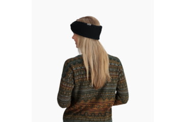Image of Royal Robbins Baylands Reversible Headband - Womens, Jet Black, One size, Y591040037One size