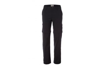 Image of Royal Robbins Bug Barrier Discovery Zip N Go Womens Pant, Jet Black, 8, 34181-JET BLACK-R-8