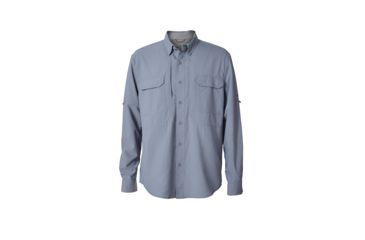 Image of Royal Robbins Bug Barrier Expedition Men's Long Sleeve Shirt, Tradewinds, M 42199-TRADEWINDS-M