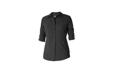 Image of Royal Robbins Bug Barrier Expedition Women's Long Sleeve Shirt, Jet Black, L 32124-JET BLACK-L