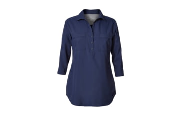 Image of Royal Robbins Bug Barrier Expedition Women's Tunic, Deep Blue, M 32123-DEEP BLUE-M