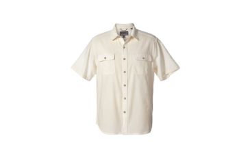 Image of Royal Robbins Cool Mesh Men's Short Sleeve Shirt, Creme, M 71914-CREME-M