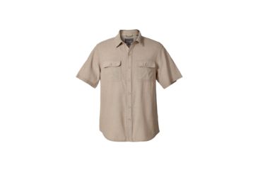 Image of Royal Robbins Cool Mesh Men's Short Sleeve Shirt, Khaki Xd, S 71914-KHAKI XD-S