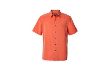 Image of Royal Robbins Desert Pucker Dry Men's Short Sleeve Shirt, Ember Glow, S 71200-EMBER GLOW-S