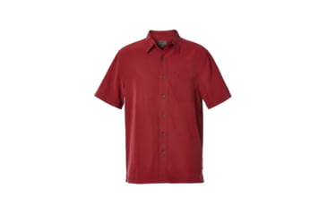 Image of Royal Robbins Desert Pucker Dry Men's Short Sleeve Shirt, Syrah, S 71200-SYRAH-S