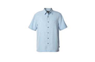 Image of Royal Robbins Desert Pucker Dry Men's Short Sleeve Shirt, Winter Sky, S 71200-WINTER SKY-S