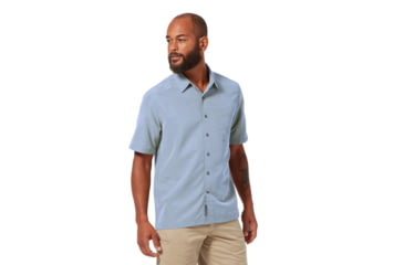 Image of Royal Robbins Desert Pucker Dry Short Sleeve - Mens, Sky, S, Y71200-Sky-S