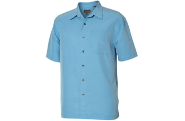 Image of Royal Robbins Desert Pucker Short Sleeve - Men's-Bluejay-Large