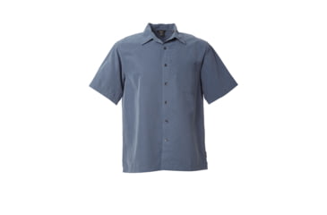 Image of Royal Robbins Desert Puckerware Short Sleeve - Men's-Ink-Medium