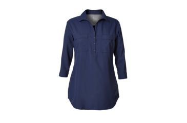 Image of Royal Robbins Expedition Chill Stretch Women's Tunic, Deep Blue, L 32131-DEEP BLUE-L