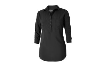 Image of Royal Robbins Expedition Chill Stretch Women's Tunic, Jet Black, XL 32131-JET BLACK-XL