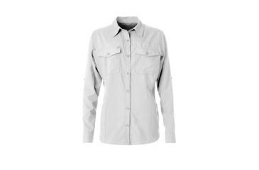 Image of Royal Robbins Expedition Dry Long Sleeve Shirt, White, Medium, 32140-10-M