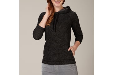 Image of Royal Robbins Flora Hoodie - Women's-Jet Black-Medium