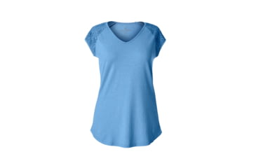 Image of Royal Robbins Flynn Short Sleeve Women's Top, Nautilus, M 61721-NAUTILUS-M
