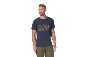 Image of Royal Robbins Forest Tee - Mens, Navy, Small, Y711032-728-S