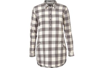 Image of Royal Robbins Jackson Plaid Tunic - Women's-Creme-Medium