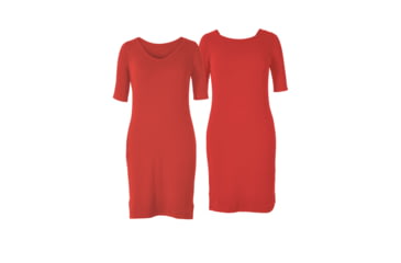 Image of Royal Robbins Kickback To Front Dress, Flame, Flame, L 66206-FLAME-L