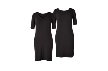 Image of Royal Robbins Kickback To Front Dress, Jet Black, Jet Black, S 66206-JET BLACK-S
