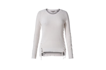 Image of Royal Robbins Lattice Crew Women's Long Sleeve Sweater, White, XL 67489-WHITE-XL