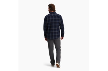 Image of Royal Robbins Lieback Organic Cotton Flannel Long Sleeve - Mens, Syrah Timbercove Pld, Small, Y722022631S