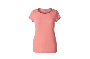 Image of Royal Robbins Merinolux Women's Short Sleeve Shirt, Strawberry Ice, XS 61719-STRAWBERRY ICE-XS