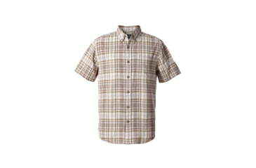 Image of Royal Robbins Mid-Coat Seersucker Plaid Men's Short Sleeve Shirt, Falcon Plaid, XXL 71920-FALCON-XXL