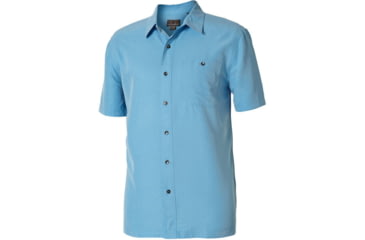 Image of Royal Robbins Mojave Desert Pucker Short Sleeve - Men's-Bluejay-Large