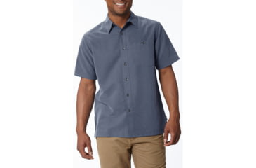 Image of Royal Robbins Mojave Desert Pucker Short Sleeve - Men's-Ink-X-Large