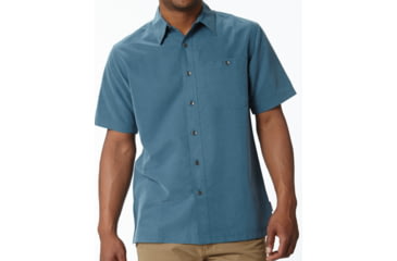Image of Mojave Desert Pucker Short Sleeve - Mens-Phoenix Blue-Large