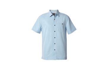 Image of Royal Robbins Mojave Pucker Dry Men's Short Sleeve Shirt, Winter Sky, M 71201-WINTER SKY-M
