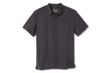Image of Royal Robbins Mojave Pucker Dry Mens Short Sleeve Shirt, Asphalt, XXL, Y71201-ASPHALT-XXL