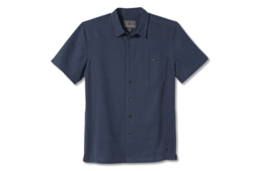 Image of Royal Robbins Mojave Pucker Dry Mens Short Sleeve Shirt, Collins Blue, XXL, Y71201-Collins Blue-XXL