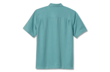 Image of Royal Robbins Mojave Pucker Dry Mens Short Sleeve Shirt, Nile Blue, M, Y71201-Nile Blue-M