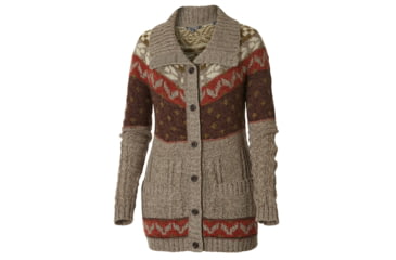 Image of Royal Robbins Mystic Button Cardigan Sweater - Women's-LT Taupe-Small