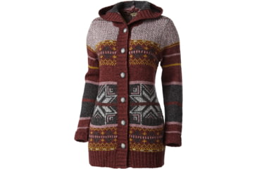 Image of Royal Robbins Mystic Cardi Sweater - Womens-Charcoal-Small