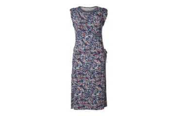 Image of Royal Robbins Noe Dress, Deep Blue Pr, S 36110-DP BLUE PT-S