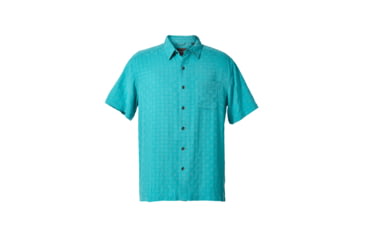 Image of Royal Robbins San Juan Dry Men's Short Sleeve Shirt, Viridian Green, L 71918-VIRIDIAN GREEN-L