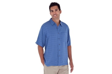 Image of Royal Robbins San Juan Short Sleeve - Men's-Bay Blue-Medium