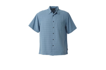 Image of Royal Robbins San Juan Short Sleeve - Men's-Scuba Blue-X-Large