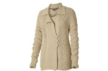 Image of Royal Robbins Sequoia Cardigan - Women's-Lt Khaki-Medium
