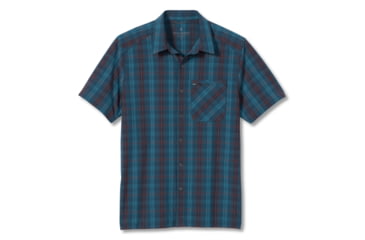 Image of Royal Robbins Spotless Plaid S/S Shirt - Mens, Orion, M, Y421019-Orion-M