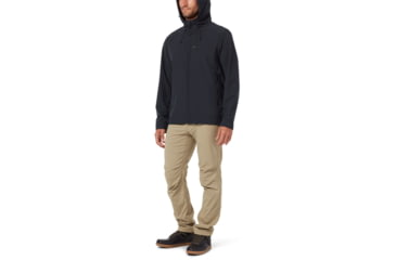 Image of Royal Robbins Switchform Lite Jacket - Men's, Small, Jet Black, Y428010-037-S