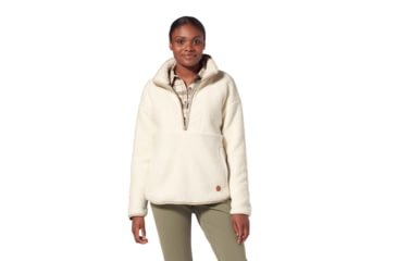 Image of Royal Robbins Urbanesque Sherpa 1/2 Zip Shirt - Womens, Extra Small, Creme, Y312025-022-XS