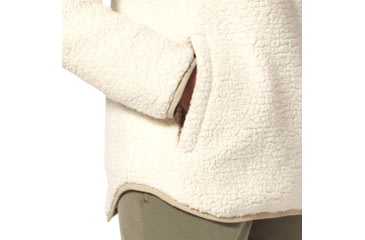 Image of Royal Robbins Urbanesque Sherpa 1/2 Zip Shirt - Womens, Extra Small, Creme, Y312025-022-XS