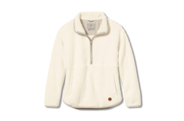 Image of Royal Robbins Urbanesque Sherpa 1/2 Zip Shirt - Womens, Extra Small, Creme, Y312025-022-XS