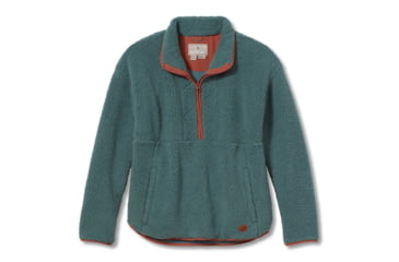 Image of Royal Robbins Urbanesque Sherpa 1/2 Zip Shirt - Womens, Sea Pine, Medium, Y312025349M