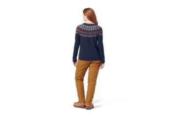 Image of Royal Robbins Westlands Fairisle Crew - Womens, Deep Blue Muir Pt, Small, Y317027944S